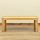 こたつ 長方形 継ぎ脚 高さ調整 シンプル 木目 コタツ テーブル リビング センターテーブル 座卓 ローテーブル 105×75cm 【納期B】【skb-mykt105】
