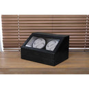 ワインディングマシーン 4本 自動巻き 腕時計 ケース おしゃれ ディスプレイ 回転 スタンド 【納期B】【skb-oy04】