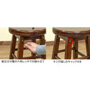 スツール カウンターチェア ハイタイプ 木製 座面 回転式 360度 シンプル 椅子 バーチェアー キッチンカウンター用 おしゃれ シンプル 黒 ブラック 白 ホワイト 【納期B】【skb-pht01】