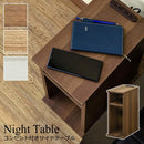 サイドテーブル ナイトテーブル 棚 ベッドサイド ソファサイド コンセント付き シンプル 小型 収納 ミニテーブル 飾り台 【納期B】【skb-rmd02】