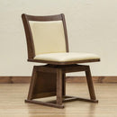 ダイニングチェア コタツ用 こたつ用 椅子 回転式 座面 肘掛けなし ハイバック 背もたれ 座面 PVC レザー調 熱 逃げにくい ダイニングチェアー こたつチェア 【納期B】【skb-scc40】