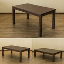 コタツ こたつ テーブル 高さ調節 継ぎ脚 付け足し 3段階 調整 変更 センターテーブル ローテーブル リビング ダイニング 北欧 シンプル モダン 家具調 おしゃれ 【納期B】【skb-scd135t】