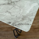 センターテーブル 80×40cm 折りたたみ 大理石風 高級感 おしゃれ ローテーブル リビング 長方形 インテリア モダン クラシック 木目柄 大理石調 ストーン 柄 【納期B】【skb-ths27】