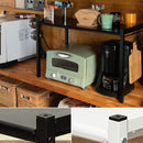 収納ラック 伸縮式 スライド 棚板 フリーラック 物置き シンプル ブラック 黒 ホワイト 白 【納期B】【skb-tx14】