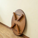 ちゃぶ台 折りたたみ テーブル 円形 丸型 円卓 リビング センターテーブル 【納期B】【skb-uhrr85】