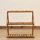 木製棚 3段 ラック 木製 棚 収納 おしゃれ 折りたたみ 持ち運び ワイド 幅広 装飾台 飾り棚 小物置き 木目 室内 屋外 アウトドア 【納期B】【skb-unl26】