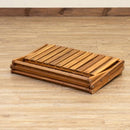 木製棚 3段 ラック 木製 棚 収納 おしゃれ 折りたたみ 持ち運び ワイド 幅広 装飾台 飾り棚 小物置き 木目 室内 屋外 アウトドア 【納期B】【skb-unl26】