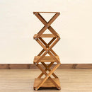 木製棚 4段 ラック 木製 棚 収納 折り畳み ワイド 木目 ナチュラル 屋外 アウトドア ガーデン 庭 玄関 アカシア材 天然木 防虫 耐久性 【納期B】【skb-unl27】