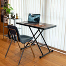 昇降式テーブル 昇降テーブル おしゃれ デスク かっこいい モダン 折りたたみ 【納期B】【skb-utk12】