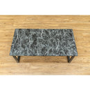 センターテーブル 大理石風 ローテーブル リビングテーブル シンプル おしゃれ 高級感 かっこいい インテリア 90×45cm 長方形 【納期B】【skb-utk17】