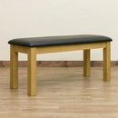 ベンチ ダイニングベンチ 椅子 北欧 シンプル 茶色 ナチュラル カントリー カフェ風 おしゃれ シンプル インテリア 家具 2人掛け 木目 脚 クッション座面 【納期B】【skb-vgl24】