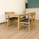 ダイニングテーブル 4人掛け 引き出し付き シンプル 北欧 引出し テーブル ダイニング デスク 食卓テーブル 机 作業台 ナチュラル カントリー 長方形 110×70cm 【納期B】【skb-vgl25】