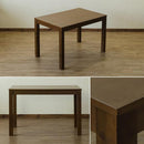 テーブル 長方形 110×70cm デスク 机 作業台 シンプル 木製 フリーテーブル 食卓 リビング ダイニング 北欧 ナチュラル カントリー 【納期B】【skb-vgl31】