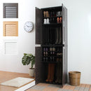 シューズボックス 靴箱 ルーバー扉 下駄箱 玄関 収納 シューズラック 大容量 可動棚 棚板 湿気防止 カビ対策 匂い 臭い こもらない ブーツ 収納可能 2個セット 【納期C】【slb-9060】