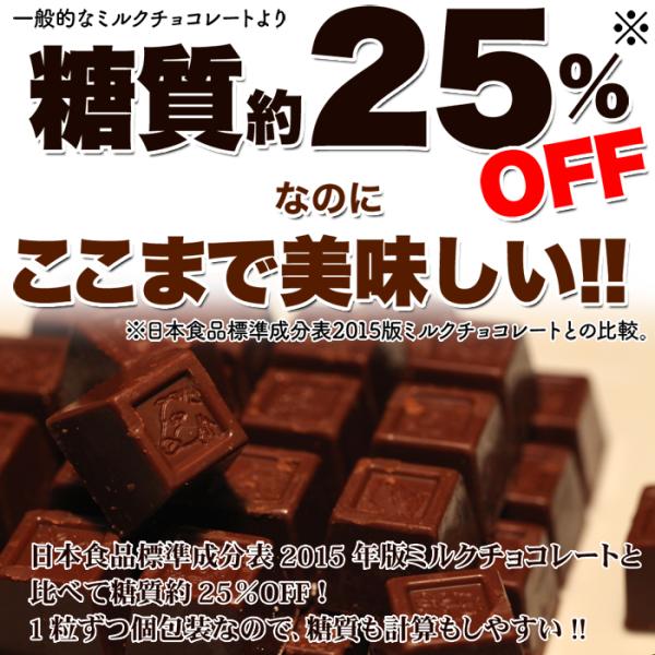 ダイエットチョコ 糖質オフ クーベルチュール 砂糖不使用 個包装