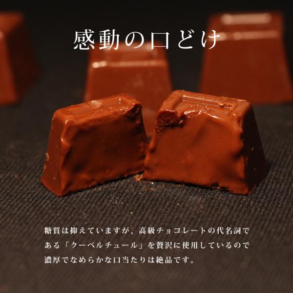 ダイエットチョコ 糖質オフ クーベルチュール 砂糖不使用 個包装