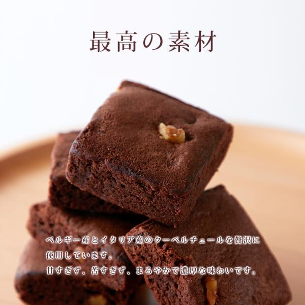 チョコブラウニー 1kg チョコレート ブラウニー 国内製造 個包装