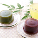 水ようかん 水羊かん 水羊羹 小豆 抹茶 食べきりサイズ 日光伏流水 保存料不使用 宇治抹茶 美味しい おやつ お茶請け 2種 セット 【納期E】【sm00010321】