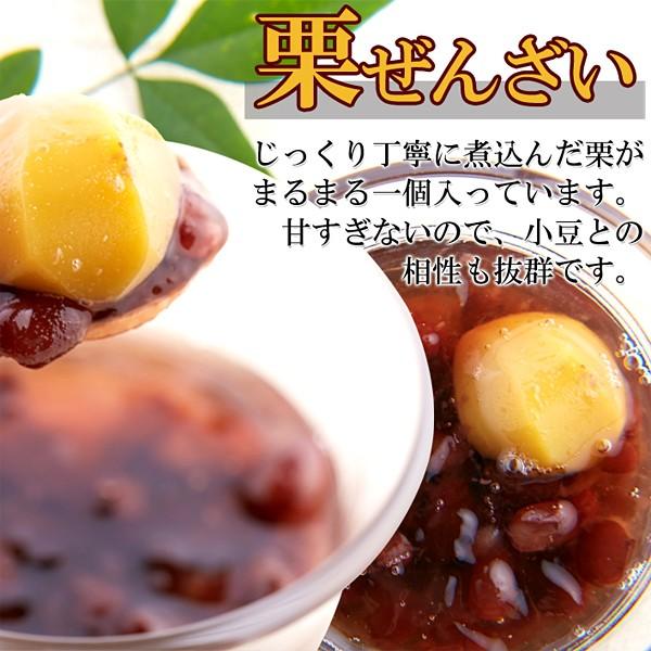 ぜんざい 2種セット 白玉ぜんざい 栗ぜんざい 善哉 善ざい 国産 日本 人工甘味料不使用 和菓子 小豆 北海道産 日光伏流水 美味しい おやつ 【納期E】【sm00010326】