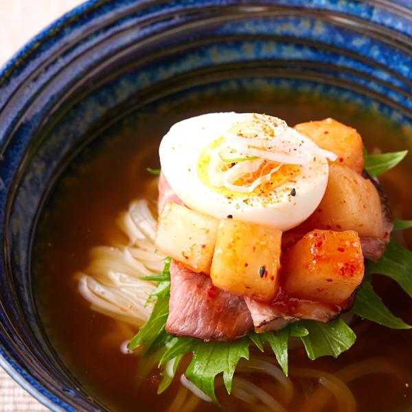 盛岡冷麺 スープ付き 冷麺 冷めん 生麺 レーメン ピリ辛スープ コチュジャン 蒸練製法 α化 糊化 名産 出汁 だし タレ 美味しい ポスト投函 【納期E】【sm00010380】