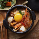 チゲ鍋風うどん 讃岐うどん 製麺所 直送 ゆで麺 茹で チゲスープ 粉末 スパイシー 讃岐製法 天然海水塩 チゲうどん 韓国風 国産 ポスト投函 【納期E】【sm00010454】