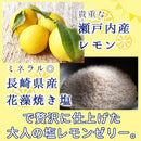 レモンゼリー 塩レモンゼリー 瀬戸内レモン 長崎 花藻焼き塩 ミネラル 大容量 国産レモン 日本産 国内製造 熱中症対策 夏 日射病 運動 暑さ 【納期E】【sm00010460】
