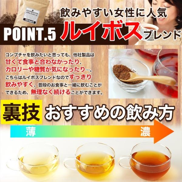 コンブチャ 酵母 紅茶キノコ 菌活 お茶 ハーブ ポリフェノール コラーゲン ダイエット 便秘 ルイボスティー 醗酵 砂糖不使用 保存料 無着色 【納期A】【sm00010517】