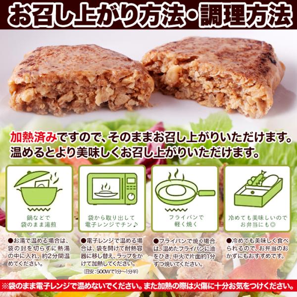 大豆ハンバーグ マンナン レトルト 低カロリー グルテンフリー