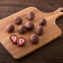 ミルクチョコ まるごといちごチョコ フリーズドライ いちご 苺 イチゴ 濃厚 ミルクチョコレート コーティング 濃厚 甘み 酸味 美味しい 【納期E】【sm00010769】