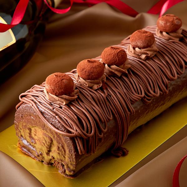 チョコレートケーキ チョコケーキ ロールケーキ チョコロールケーキ クーベルチュールチョコレート 生クリーム 大きい サイズ 濃厚 誕生日 【納期E】【sm00010773】