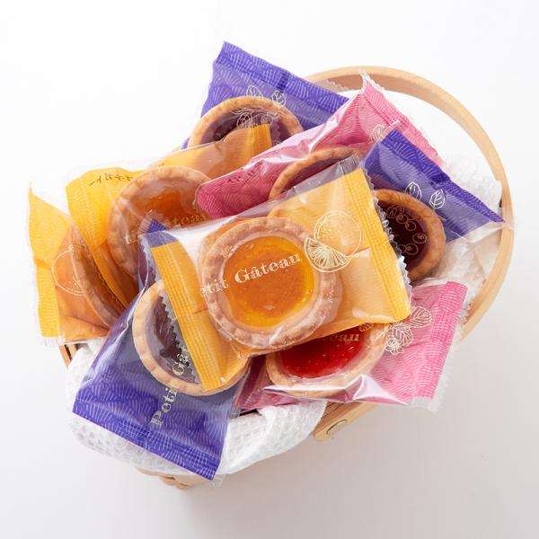 フルーツジュエルタルト タルトケーキ ジャムタルト フルーツ くだもの 果物 イチゴ いちご ブルーベリー オレンジ 個包装 お菓子 おやつ 【納期E】【sm00010802】