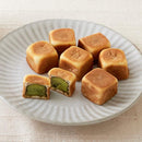 六方焼 500g 抹茶味 六方焼き 宇治抹茶餡 あんこ 餡子 和菓子 こし餡 こしあん お茶請け 個包装 食べやすい うす皮 薄皮 まんじゅう 饅頭 【納期E】【sm00010832】