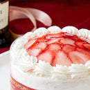 ショートケーキ 生クリーム ストロベリーケーキ イチゴ 苺 いちごのショートケーキ 5号 ホールケーキ 冷凍便 国産 誕生日 記念日 お祝い 【納期E】【sm00010845】