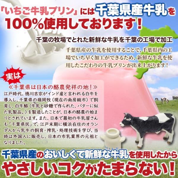 牛乳プリン いちごミルク 苺 イチゴ 一口 ひとくち ミニ 小さい