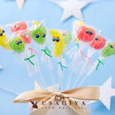 キャンディ アメ 飴 フルーツポップキャンディ スティック キャンディー アップル 林檎 りんご バナナ マスカット おやつ お菓子 フルーツ 【納期E】【sm00011086】