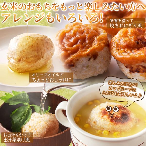 玄米もち 杵つき 塩味 おもち 餅 もち米 玄米 国産 真空パック 島根県産 奥出雲 大容量 600g そのまま 食べれる アレンジ 【納期E】【sm00011199】