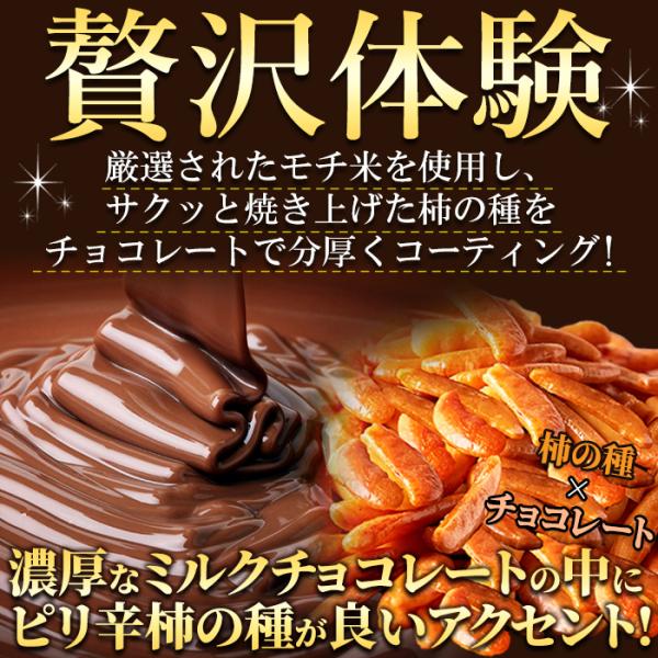 柿の種チョコ 柿の種 チョコレート コーティング 大量 350g