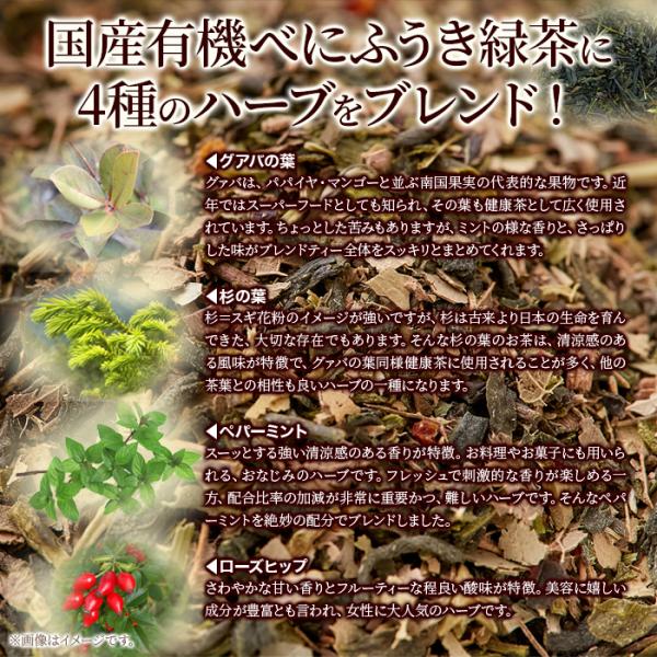 べにふうき茶 ティーバック パック べにふうき 茶 ブレンド 有機