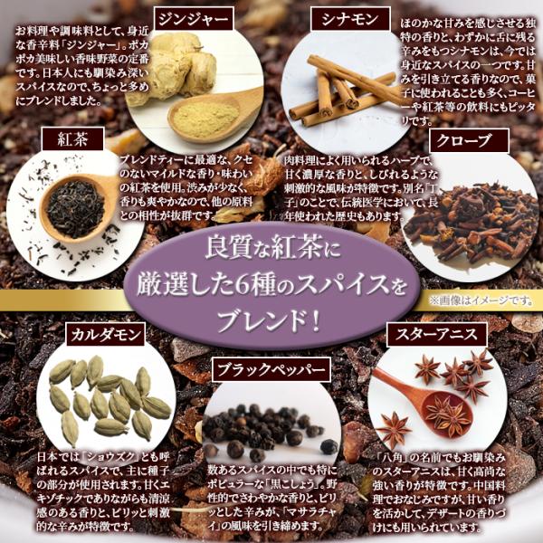 マサラチャイ ミルクティー マサラ チャイ ブレンドティー 紅茶 ジンジャー シナモン スパイス ティーパック 電子レンジ ホット アイス 【納期E】【sm00011272】