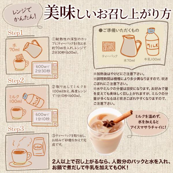 マサラチャイ ミルクティー マサラ チャイ ブレンドティー 紅茶 ジンジャー シナモン スパイス ティーパック 電子レンジ ホット アイス 【納期E】【sm00011272】