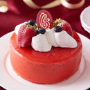 ホールケーキ 苺 イチゴ いちご ストロベリー 練乳 4号 生クリーム 甘酸っぱい イチゴバナージュ ガナッシュ スポンジ アルコール不使用 【納期E】【sm00011390】