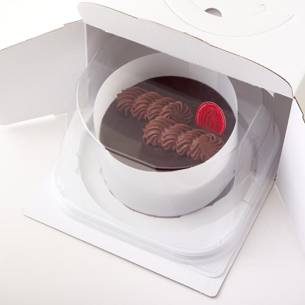 ホールケーキ チョコレート 4号 チョコケーキ チョコレートケーキ クリーム キャラメル ヴァローナ 濃厚 ガナッシュ アルコール不使用 【納期E】【sm00011421】