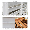 室外機カバー 日よけ 日除け 木製 おしゃれ 北欧 庭 玄関 ベランダ テラス 屋上 マンション 一軒家 戸建 目隠し 節電 逆ルーバー 直射日光 対策 白 ホワイト 棚 【納期B】【sms-ac-l1080】