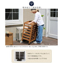 室外機カバー 室外機 日よけ 逆ルーバー 雨風 直射日光 ナチュラル カントリー 園芸 木製 おしゃれ 北欧 庭 玄関 ベランダ 屋上 マンション 戸建 目隠し 節電 【納期B】【sms-ac-m1025】