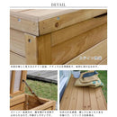 ベンチ 屋外 収納 木製 椅子 ガーデンベンチ 背もたれなし おしゃれ 庭 玄関 収納スペース ストッカー ガーデニング用品 白 ホワイト 腰掛け スツール 幅 90cm 【納期B】【sms-bb-w90】