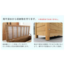 ベンチ 屋外 収納 木製 椅子 ガーデンベンチ 背もたれなし おしゃれ 庭 玄関 収納スペース ストッカー ガーデニング用品 白 ホワイト 腰掛け スツール 幅 90cm 【納期B】【sms-bb-w90】