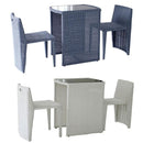 ガーデンテーブルセット テーブル チェア 椅子 おしゃれ ラタン調 【納期B】【sms-cp002-3pset】