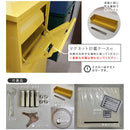 宅配ボックス 戸建 おしゃれ 後付け 宅配BOX 宅配ポスト ヨーロピアン 北欧風 置き型 郵便受け 【納期B】【sms-dbox875r】