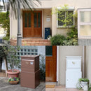 宅配ボックス 戸建 おしゃれ 後付け 宅配BOX 宅配ポスト ヨーロピアン 北欧風 置き型 郵便受け 【納期B】【sms-dbox875r】