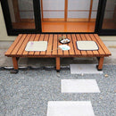 縁台 木製 ウッドデッキ おしゃれ 180 幅 180cm 北欧 ナチュラル 和風 腰掛け ベンチ 軒先 庭 天然木製デッキ 階段 置くだけ diy ベランダ テラス バルコニー 【納期B】【sms-de-18090】